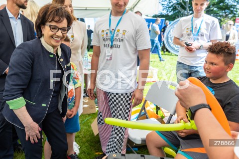  01.06.2023 RZESZOW <br />
DZIEN DZIECKA Z UDZIALEM MARSZALEK SEJMU ELZBIETY WITEK W RZESZOWIE <br />
N/Z ELZBIETA WITEK <br />
 