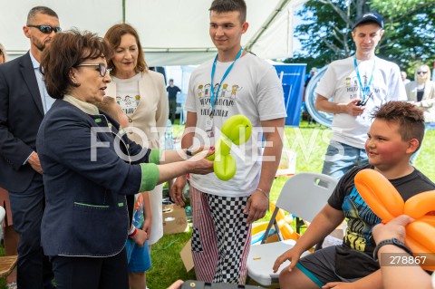  01.06.2023 RZESZOW <br />
DZIEN DZIECKA Z UDZIALEM MARSZALEK SEJMU ELZBIETY WITEK W RZESZOWIE <br />
N/Z ELZBIETA WITEK EWA LENIART <br />
 