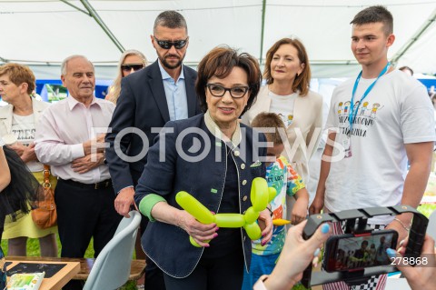  01.06.2023 RZESZOW <br />
DZIEN DZIECKA Z UDZIALEM MARSZALEK SEJMU ELZBIETY WITEK W RZESZOWIE <br />
N/Z ELZBIETA WITEK EWA LENIART <br />
 