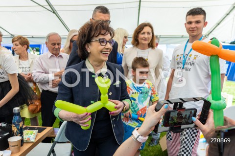  01.06.2023 RZESZOW <br />
DZIEN DZIECKA Z UDZIALEM MARSZALEK SEJMU ELZBIETY WITEK W RZESZOWIE <br />
N/Z ELZBIETA WITEK EWA LENIART <br />
 