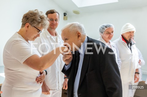  03.06.2023 PILZNO <br />
WIZYTA PREZESA PIS JAROSLAWA KACZYNSKIEGO NA PODKARPACIU <br />
WIZYTA W ZAKLADZIE MIESNYM TAURUS <br />
N/Z JAROSLAW KACZYNSKI <br />
 