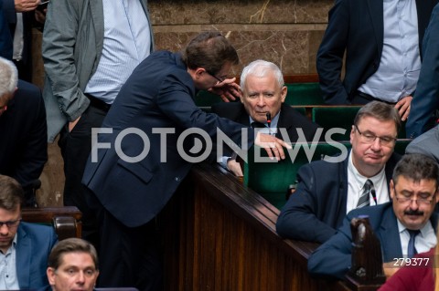  16.06.2023 WARSZAWA SEJM <br />
POSIEDZENIE SEJMU RP<br />
N/Z JAROSLAW KACZYNSKI<br />
FOT. MARCIN BANASZKIEWICZ/FOTONEWS 