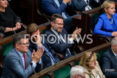  16.06.2023 WARSZAWA SEJM <br />
POSIEDZENIE SEJMU RP<br />
N/Z RADOSLAW FOGIEL<br />
FOT. MARCIN BANASZKIEWICZ/FOTONEWS 