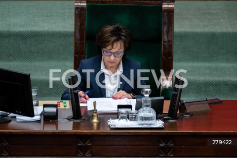  16.06.2023 WARSZAWA SEJM <br />
POSIEDZENIE SEJMU RP<br />
N/Z ELZBIETA WITEK<br />
FOT. MARCIN BANASZKIEWICZ/FOTONEWS 