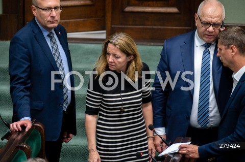  16.06.2023 WARSZAWA SEJM <br />
POSIEDZENIE SEJMU RP<br />
N/Z JOANNA LICHOCKA JACEK SASIN<br />
FOT. MARCIN BANASZKIEWICZ/FOTONEWS 