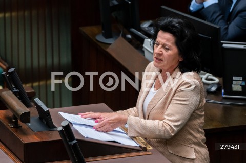  16.06.2023 WARSZAWA SEJM <br />
POSIEDZENIE SEJMU RP<br />
N/Z ANNA PALUCH<br />
FOT. MARCIN BANASZKIEWICZ/FOTONEWS 