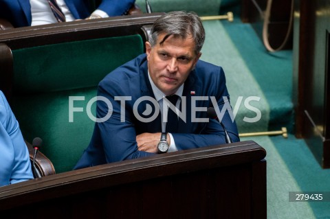  16.06.2023 WARSZAWA SEJM <br />
POSIEDZENIE SEJMU RP<br />
N/Z PIOTR KALETA<br />
FOT. MARCIN BANASZKIEWICZ/FOTONEWS 