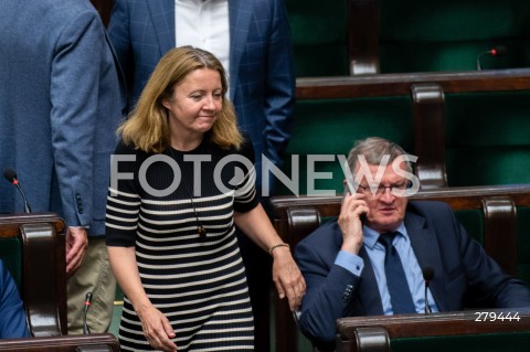  16.06.2023 WARSZAWA SEJM <br />
POSIEDZENIE SEJMU RP<br />
N/Z JOANNA LICHOCKA TADEUSZ CYMANSKI<br />
FOT. MARCIN BANASZKIEWICZ/FOTONEWS 