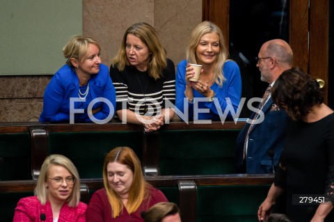  16.06.2023 WARSZAWA SEJM <br />
POSIEDZENIE SEJMU RP<br />
N/Z ANNA KWIECIEN JOANNA LICHOCKA ANNA PIECZARKA<br />
FOT. MARCIN BANASZKIEWICZ/FOTONEWS 