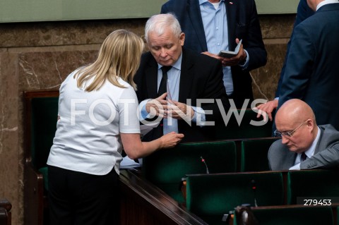  16.06.2023 WARSZAWA SEJM <br />
POSIEDZENIE SEJMU RP<br />
N/Z JAROSLAW KACZYNSKI<br />
FOT. MARCIN BANASZKIEWICZ/FOTONEWS 