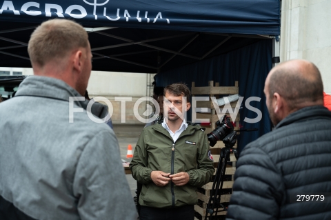  20.07.2023 WARSZAWA<br />
KONFERENCJA PRASOWA LIDERA AGROUNII MICHALA KOLODZIEJCZAKA<br />
N/Z MICHAL KOLODZIEJCZAK<br />
FOT. MARCIN BANASZKIEWICZ/FOTONEWS  