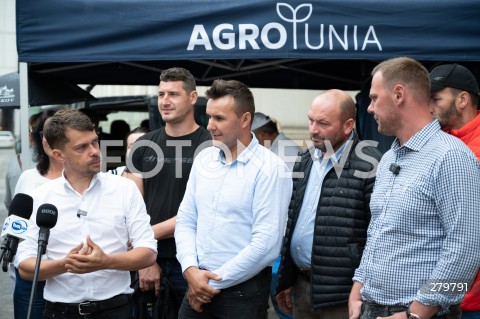  20.07.2023 WARSZAWA<br />
KONFERENCJA PRASOWA LIDERA AGROUNII MICHALA KOLODZIEJCZAKA<br />
N/Z MICHAL KOLODZIEJCZAK<br />
FOT. MARCIN BANASZKIEWICZ/FOTONEWS  