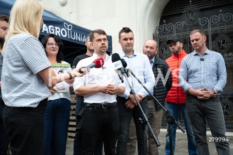  20.07.2023 WARSZAWA<br />
KONFERENCJA PRASOWA LIDERA AGROUNII MICHALA KOLODZIEJCZAKA<br />
N/Z MICHAL KOLODZIEJCZAK<br />
FOT. MARCIN BANASZKIEWICZ/FOTONEWS  