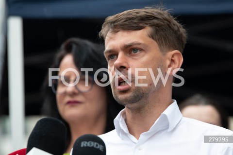  20.07.2023 WARSZAWA<br />
KONFERENCJA PRASOWA LIDERA AGROUNII MICHALA KOLODZIEJCZAKA<br />
N/Z MICHAL KOLODZIEJCZAK<br />
FOT. MARCIN BANASZKIEWICZ/FOTONEWS  