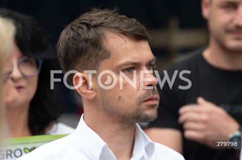  20.07.2023 WARSZAWA<br />
KONFERENCJA PRASOWA LIDERA AGROUNII MICHALA KOLODZIEJCZAKA<br />
N/Z MICHAL KOLODZIEJCZAK<br />
FOT. MARCIN BANASZKIEWICZ/FOTONEWS  