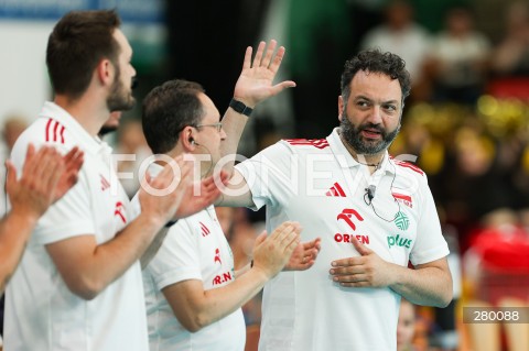  02.08.2023 KROSNO ( POLSKA - POLAND ) <br />
SIATKOWKA - VOLLEYBALL <br />
MECZ TOWARZYSKI <br />
FRIENDLY MATCH <br />
MECZ POLSKA - TURCJA ( POLAND - TURKEY ) <br />
N/Z STEFANO LAVARINI ( I TRENER - HEAD COACH ) <br />
 