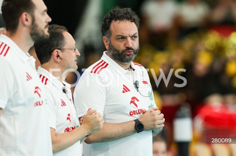  02.08.2023 KROSNO ( POLSKA - POLAND ) <br />
SIATKOWKA - VOLLEYBALL <br />
MECZ TOWARZYSKI <br />
FRIENDLY MATCH <br />
MECZ POLSKA - TURCJA ( POLAND - TURKEY ) <br />
N/Z STEFANO LAVARINI ( I TRENER - HEAD COACH ) <br />
 