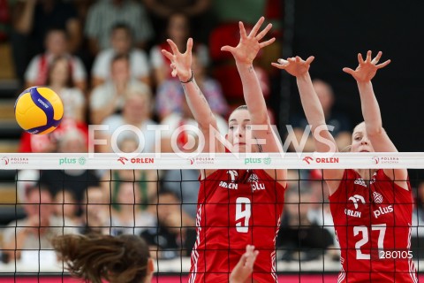  02.08.2023 KROSNO ( POLSKA - POLAND ) <br />
SIATKOWKA - VOLLEYBALL <br />
MECZ TOWARZYSKI <br />
FRIENDLY MATCH <br />
MECZ POLSKA - TURCJA ( POLAND - TURKEY ) <br />
N/Z MAGDALENA STYSIAK PACAK JOANNA BLOK <br />
 