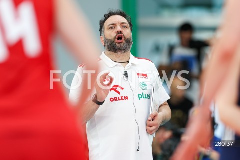  02.08.2023 KROSNO ( POLSKA - POLAND ) <br />
SIATKOWKA - VOLLEYBALL <br />
MECZ TOWARZYSKI <br />
FRIENDLY MATCH <br />
MECZ POLSKA - TURCJA ( POLAND - TURKEY ) <br />
N/Z STEFANO LAVARINI ( I TRENER - HEAD COACH ) <br />
 