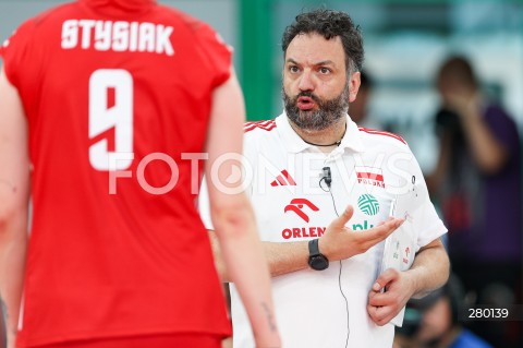  02.08.2023 KROSNO ( POLSKA - POLAND ) <br />
SIATKOWKA - VOLLEYBALL <br />
MECZ TOWARZYSKI <br />
FRIENDLY MATCH <br />
MECZ POLSKA - TURCJA ( POLAND - TURKEY ) <br />
N/Z STEFANO LAVARINI ( I TRENER - HEAD COACH ) <br />
 