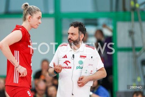  02.08.2023 KROSNO ( POLSKA - POLAND ) <br />
SIATKOWKA - VOLLEYBALL <br />
MECZ TOWARZYSKI <br />
FRIENDLY MATCH <br />
MECZ POLSKA - TURCJA ( POLAND - TURKEY ) <br />
N/Z STEFANO LAVARINI ( I TRENER - HEAD COACH ) MAGDALENA STYSIAK <br />
 