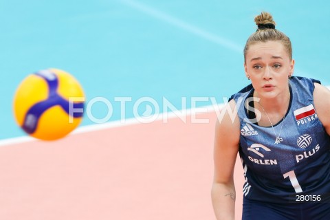  02.08.2023 KROSNO ( POLSKA - POLAND ) <br />
SIATKOWKA - VOLLEYBALL <br />
MECZ TOWARZYSKI <br />
FRIENDLY MATCH <br />
MECZ POLSKA - TURCJA ( POLAND - TURKEY ) <br />
N/Z MARIA STENZEL SYLWETKA <br />
 