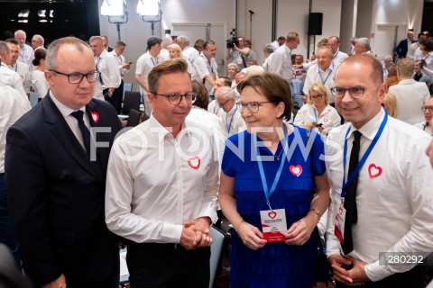  16.08.2023 WARSZAWA<br />
RADA KRAJOWA PLATFORMY OBYWATELSKIEJ<br />
N/Z ADAM BODNAR DARIUSZ JONSKI EWA KOPACZ MICHAL SZCZERBA<br />
FOT. MARCIN BANASZKIEWICZ/FOTONEWS  