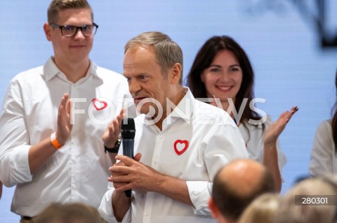  16.08.2023 WARSZAWA<br />
RADA KRAJOWA PLATFORMY OBYWATELSKIEJ<br />
N/Z DONALD TUSK<br />
FOT. MARCIN BANASZKIEWICZ/FOTONEWS  