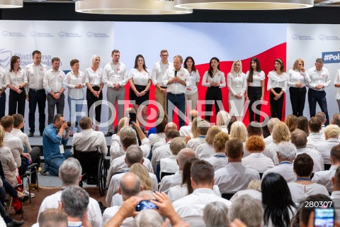  16.08.2023 WARSZAWA<br />
RADA KRAJOWA PLATFORMY OBYWATELSKIEJ<br />
N/Z DONALD TUSK<br />
FOT. MARCIN BANASZKIEWICZ/FOTONEWS  