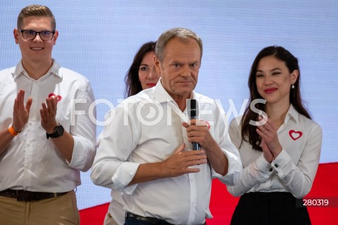  16.08.2023 WARSZAWA<br />
RADA KRAJOWA PLATFORMY OBYWATELSKIEJ<br />
N/Z DONALD TUSK<br />
FOT. MARCIN BANASZKIEWICZ/FOTONEWS  