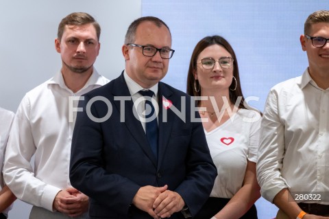  16.08.2023 WARSZAWA<br />
RADA KRAJOWA PLATFORMY OBYWATELSKIEJ<br />
N/Z ADAM BODNAR<br />
FOT. MARCIN BANASZKIEWICZ/FOTONEWS  