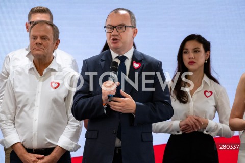  16.08.2023 WARSZAWA<br />
RADA KRAJOWA PLATFORMY OBYWATELSKIEJ<br />
N/Z DONALD TUSK ADAM BODNAR<br />
FOT. MARCIN BANASZKIEWICZ/FOTONEWS  