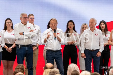  16.08.2023 WARSZAWA<br />
RADA KRAJOWA PLATFORMY OBYWATELSKIEJ<br />
N/Z BOGUSLAW WOLOSZANSKI DONALD TUSKA APOLONIUSZ TAJNER<br />
FOT. MARCIN BANASZKIEWICZ/FOTONEWS  