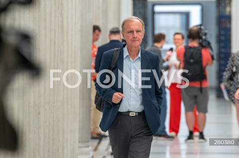  16.08.2023 WARSZAWA<br />
POSIEDZENIE SEJMU RP<br />
N/Z BOGDAN KLICH<br />
FOT. MARCIN BANASZKIEWICZ/FOTONEWS  