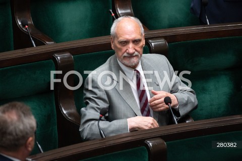  16.08.2023 WARSZAWA<br />
POSIEDZENIE SEJMU RP<br />
N/Z ANTONI MACIEREWICZ<br />
FOT. MARCIN BANASZKIEWICZ/FOTONEWS  