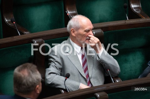  16.08.2023 WARSZAWA<br />
POSIEDZENIE SEJMU RP<br />
N/Z ANTONI MACIEREWICZ<br />
FOT. MARCIN BANASZKIEWICZ/FOTONEWS  