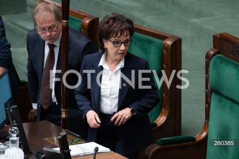  16.08.2023 WARSZAWA<br />
POSIEDZENIE SEJMU RP<br />
N/Z MARSZALEK SEJMU ELZBIETA WITEK<br />
FOT. MARCIN BANASZKIEWICZ/FOTONEWS  