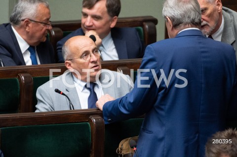  16.08.2023 WARSZAWA<br />
POSIEDZENIE SEJMU RP<br />
N/Z ZBIGNIEW RAU<br />
FOT. MARCIN BANASZKIEWICZ/FOTONEWS  