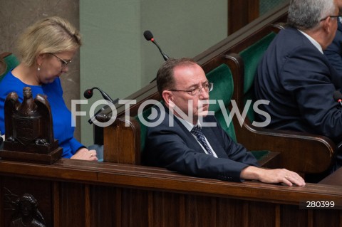  16.08.2023 WARSZAWA<br />
POSIEDZENIE SEJMU RP<br />
N/Z ANNA MOSKWA MARIUSZ KAMINSKI<br />
FOT. MARCIN BANASZKIEWICZ/FOTONEWS  