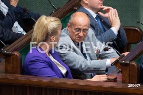  16.08.2023 WARSZAWA<br />
POSIEDZENIE SEJMU RP<br />
N/Z ZBIGNIEW RAU<br />
FOT. MARCIN BANASZKIEWICZ/FOTONEWS  