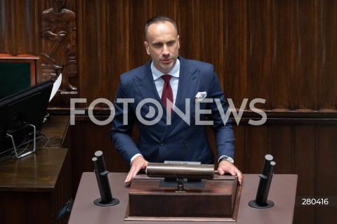  16.08.2023 WARSZAWA<br />
POSIEDZENIE SEJMU RP<br />
N/Z JANUSZ KOWALSKI<br />
FOT. MARCIN BANASZKIEWICZ/FOTONEWS  