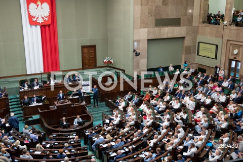  16.08.2023 WARSZAWA<br />
POSIEDZENIE SEJMU RP<br />
N/Z SALA SEJMOWA POSLOWIE OPOZYCJI<br />
FOT. MARCIN BANASZKIEWICZ/FOTONEWS  