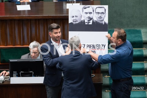  16.08.2023 WARSZAWA<br />
POSIEDZENIE SEJMU RP<br />
N/Z KRZYSZTOF SMISZEK TOMASZ TRELA MAREK SUSKI<br />
FOT. MARCIN BANASZKIEWICZ/FOTONEWS  