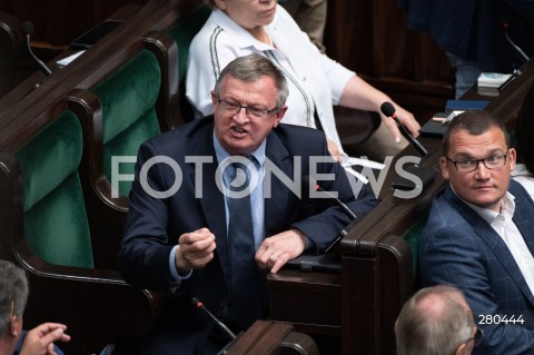  16.08.2023 WARSZAWA<br />
POSIEDZENIE SEJMU RP<br />
N/Z TADEUSZ CYMANSKI PAWEL SZEFERNAKER<br />
FOT. MARCIN BANASZKIEWICZ/FOTONEWS  