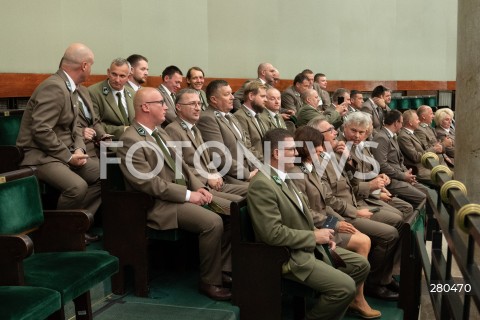  16.08.2023 WARSZAWA<br />
POSIEDZENIE SEJMU RP<br />
N/Z PRZEDSTAWICIE LASOW PANSTWOWYCH<br />
FOT. MARCIN BANASZKIEWICZ/FOTONEWS  