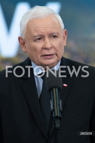  18.08.2023 WARSZAWA<br />
OSWIADCZENIE PREZESA PRAWA I SPRAWIEDLIWOSCI JAROSLAWA KACZYNSKIEGO<br />
N/Z JAROSLAW KACZYNSKI<br />
FOT. MARCIN BANASZKIEWICZ/FOTONEWS  