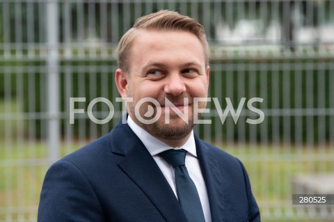  21.08.2023 WARSZAWA<br />
KONFERENCJA PRASOWA JACKA OZDOBY I ANDRZEJA SLIWKI<br />
AKCJA 4X NIE<br />
N/Z JACEK OZDOBA<br />
FOT. MARCIN BANASZKIEWICZ/FOTONEWS  