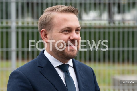  21.08.2023 WARSZAWA<br />
KONFERENCJA PRASOWA JACKA OZDOBY I ANDRZEJA SLIWKI<br />
AKCJA 4X NIE<br />
N/Z JACEK OZDOBA<br />
FOT. MARCIN BANASZKIEWICZ/FOTONEWS  