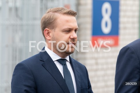  21.08.2023 WARSZAWA<br />
KONFERENCJA PRASOWA JACKA OZDOBY I ANDRZEJA SLIWKI<br />
AKCJA 4X NIE<br />
N/Z JACEK OZDOBA<br />
FOT. MARCIN BANASZKIEWICZ/FOTONEWS  