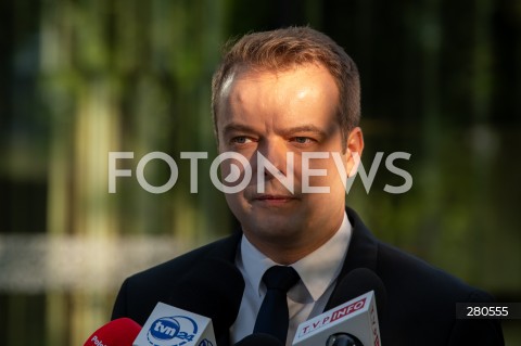  22.08.2023 WARSZAWA<br />
KONFERENCJA PRASOWA PIOTRA MULLERA I RAFALA BOCHENKA<br />
N/Z RAFAL BOCHENEK<br />
FOT. MARCIN BANASZKIEWICZ/FOTONEWS  